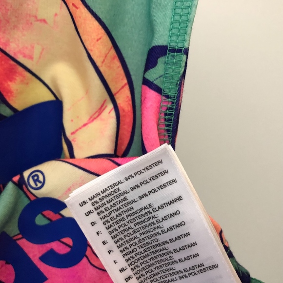 NWT. Adidas Originals Small Brazilian Crop Top - Picture 3 of 5